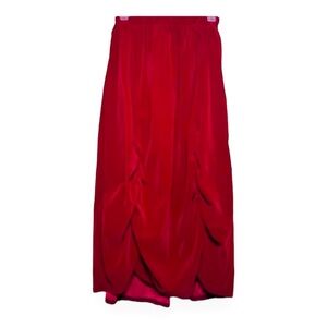 Velvet Maxi Skirt
